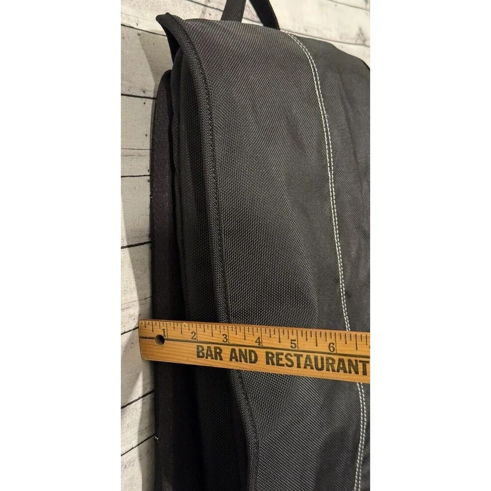 BRENTHAVEN Pro Style Slim Pack Laptop Backpack Black Water Resistant